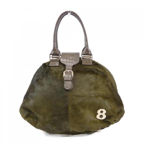 Women's Green and Khaki Bag - Picture 1 of 7